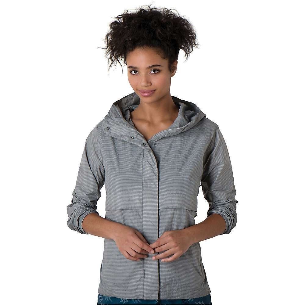 Toad & Co Jacket Windbreaker Packable Rain Repellent Gray Green Size Small